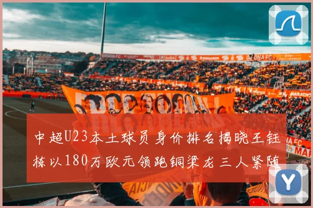 中超U23本土球员身价排名揭晓王钰栋以180万欧元领跑铜梁龙三人紧随其后
